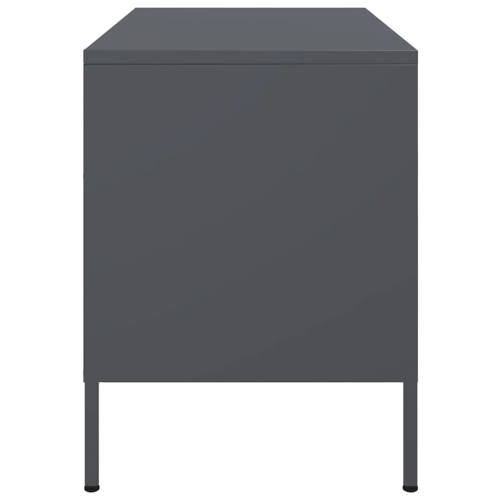 TV ormarić antracit 68 x 39 x 50,5 cm čelični