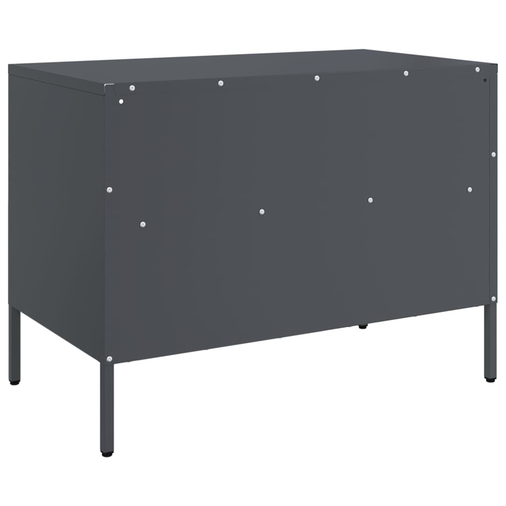 TV ormarići 2 kom antracit 68 x 39 x 50,5 cm čelični