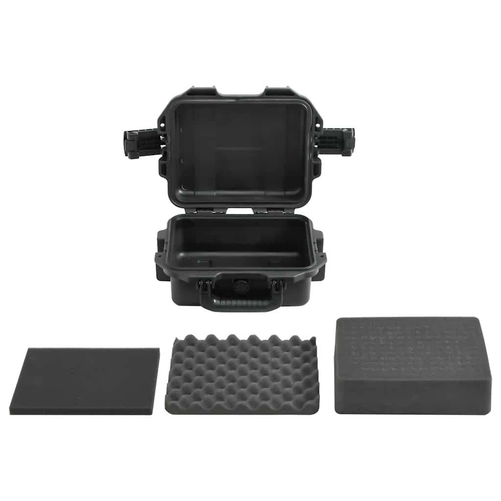 Prijenosni kovčeg crni 30x24,5x12,5 cm od PP-a