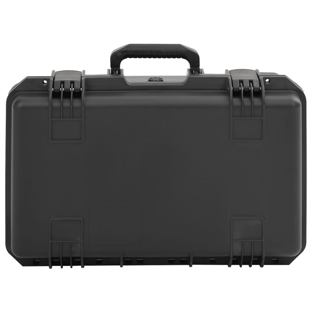Prijenosni kovčeg crni 55 x 35 x 22,5 cm od PP-a