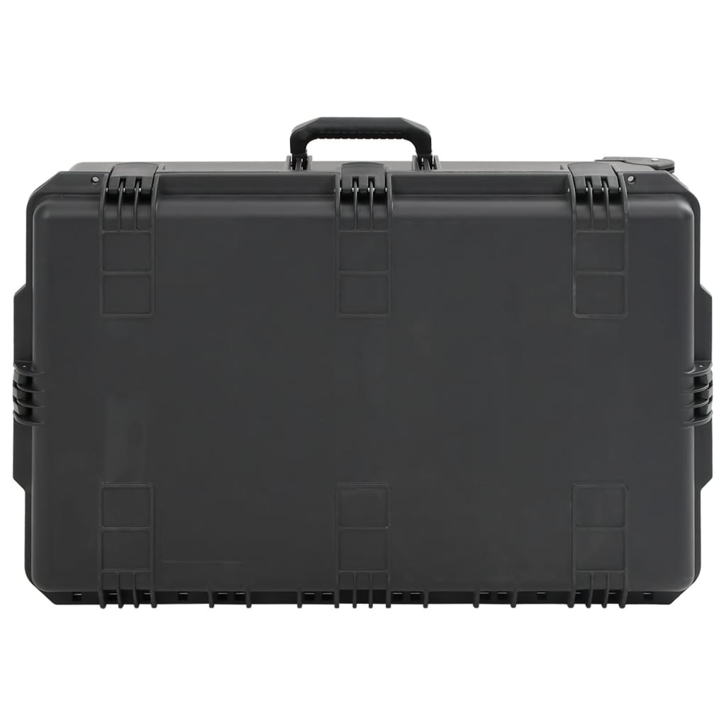 Prijenosni kovčeg crni 79,5x51,5x30,5 cm od PP-a
