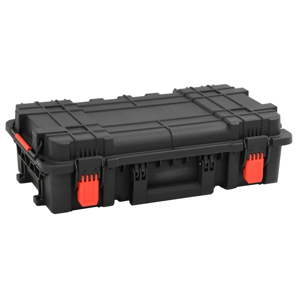 Prijenosni kovčeg crni 56,5x34x16 cm od PP-a