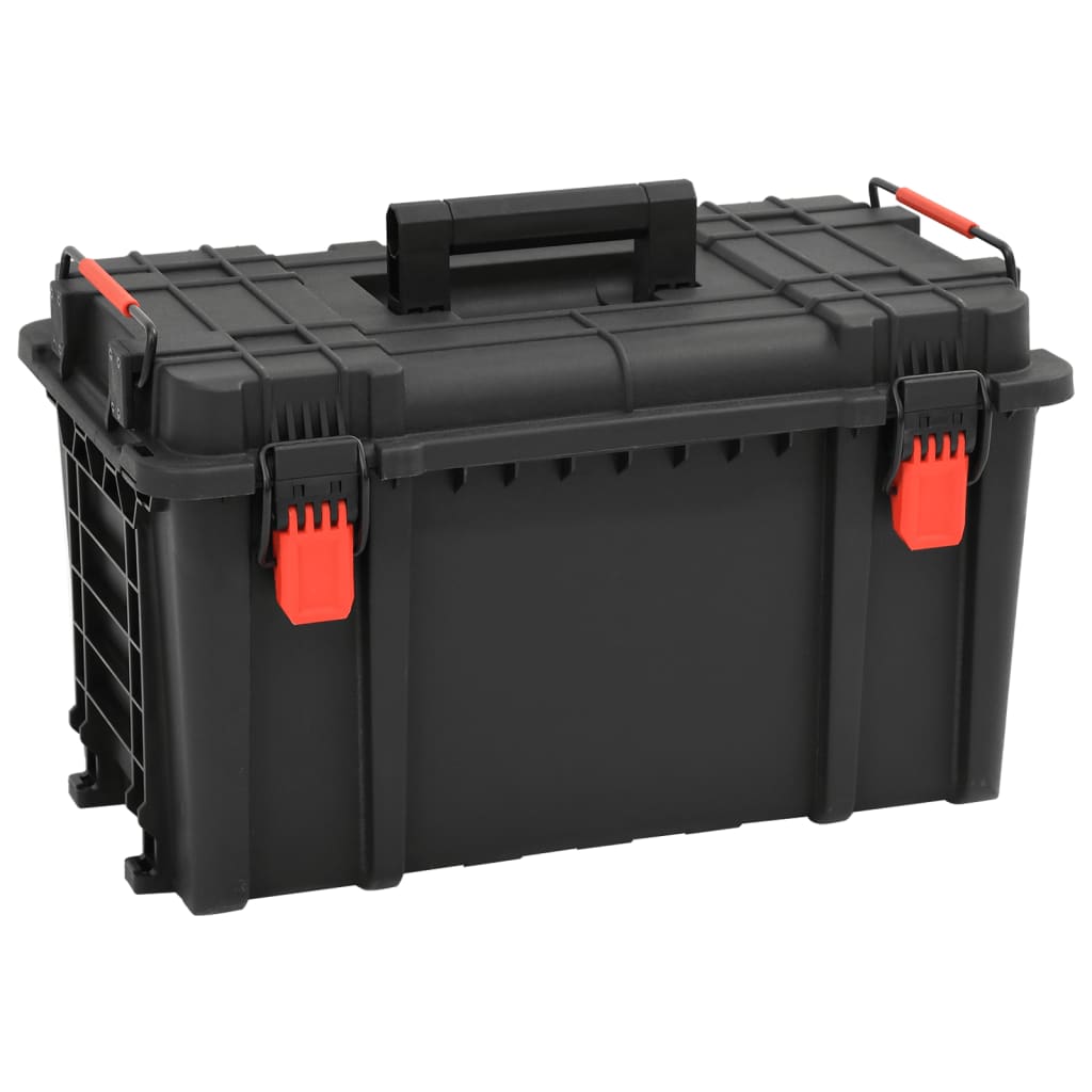 Prijenosni kovčeg crni 57x35x32,5 cm od PP-a