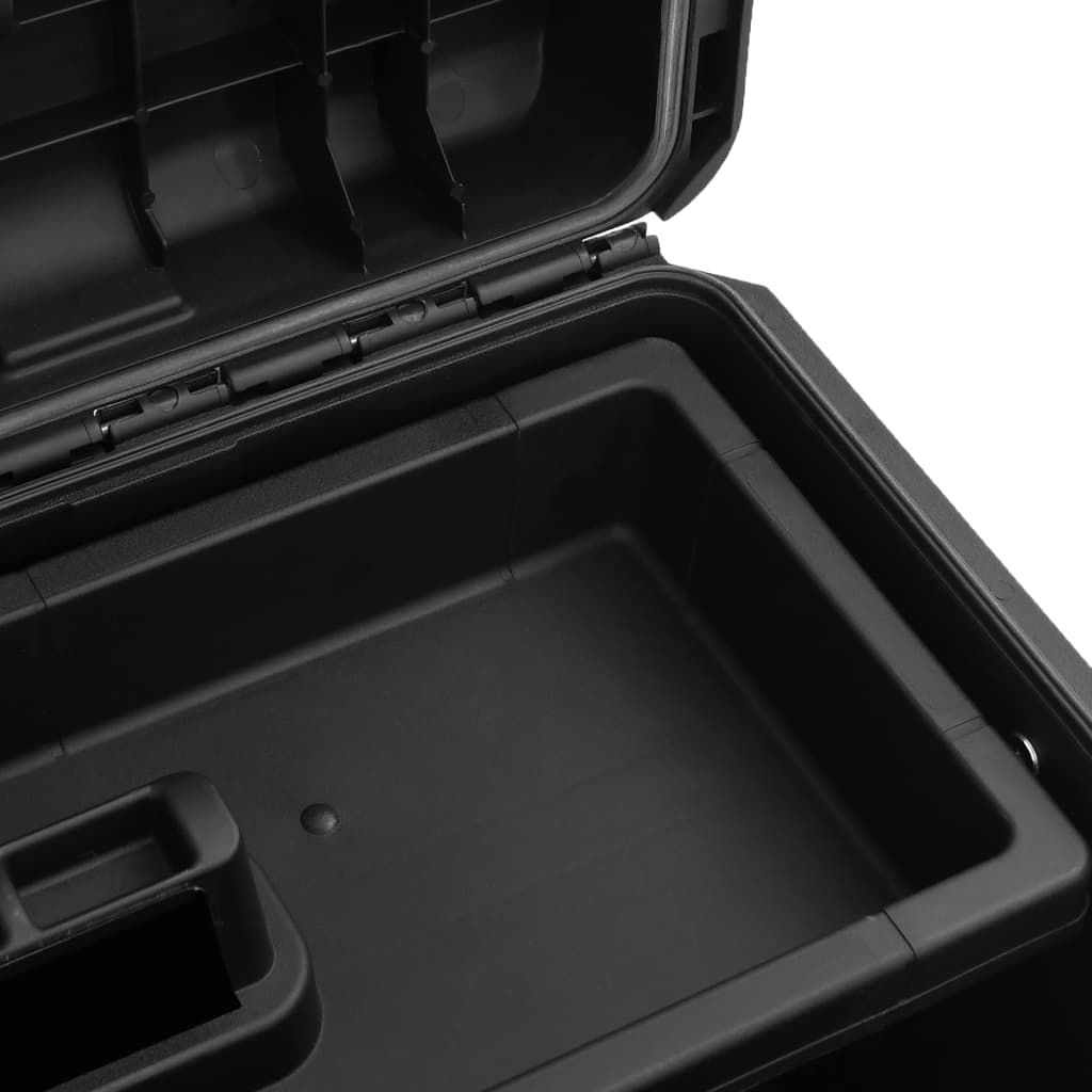 Prijenosni kovčeg crni 57x35x32,5 cm od PP-a