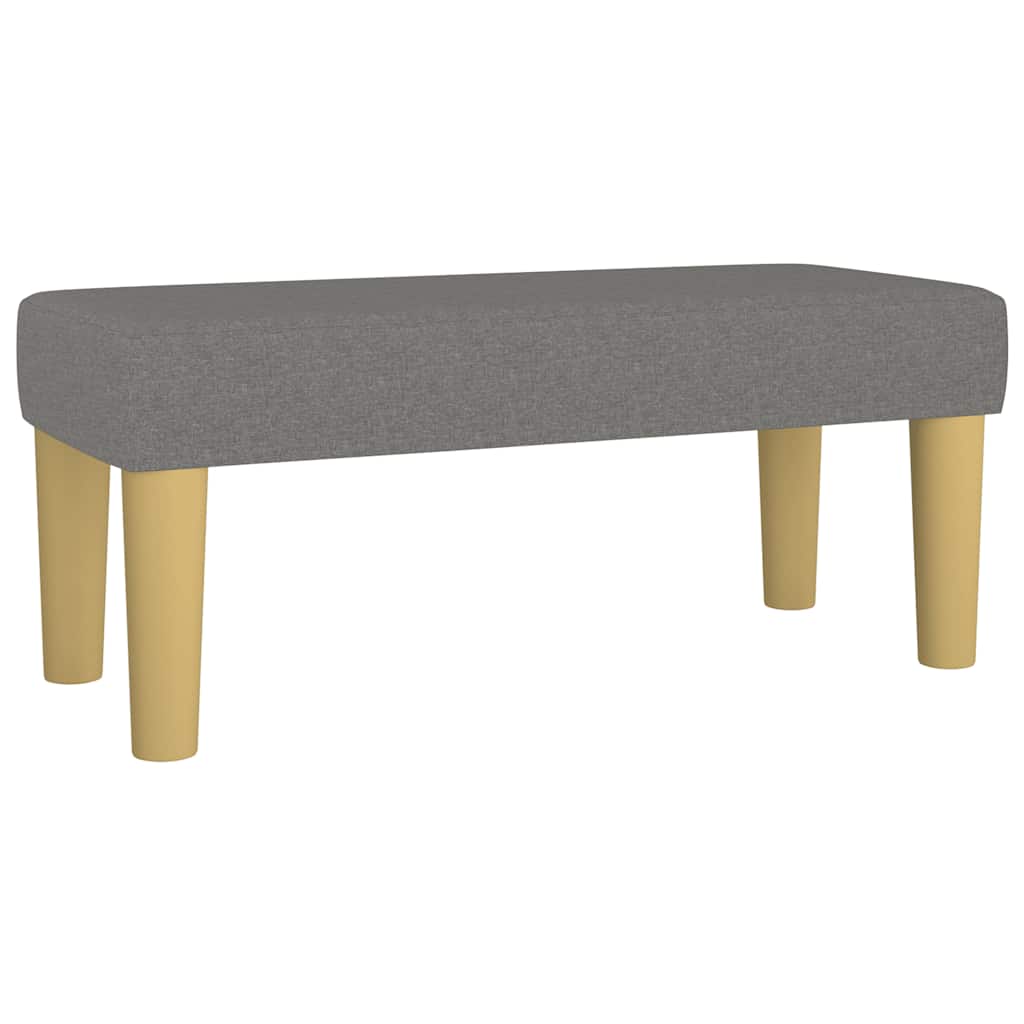 Krevet box spring s madracem crni 120 x 190 cm od tkanine