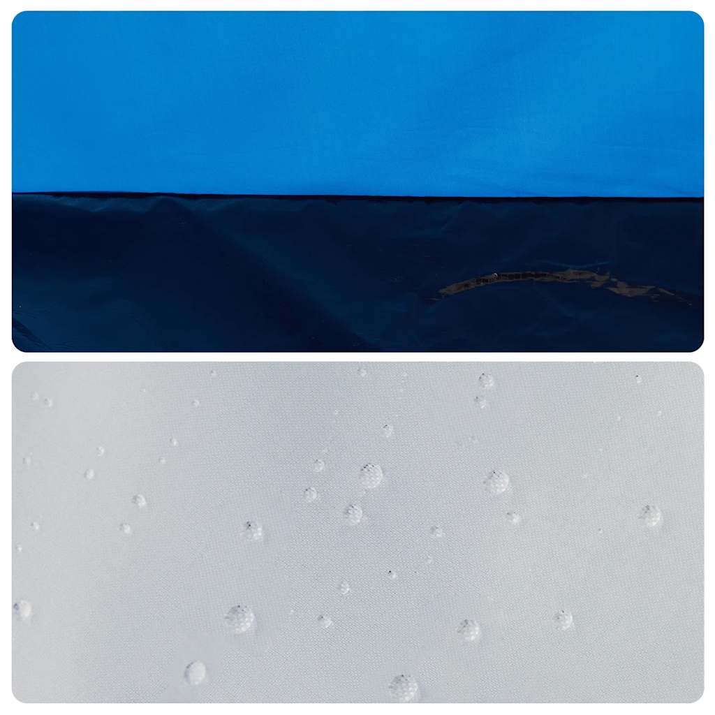 Šator za plažu za 2 osobe vodootporni azurnoplavi