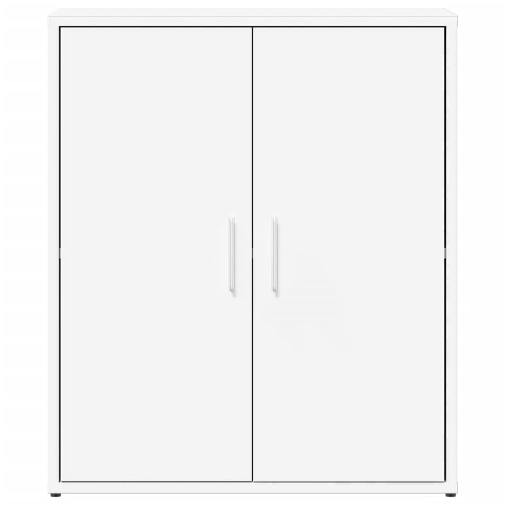 Komoda 2 kom bijela 60 x 31 x 70 cm od konstruiranog drva