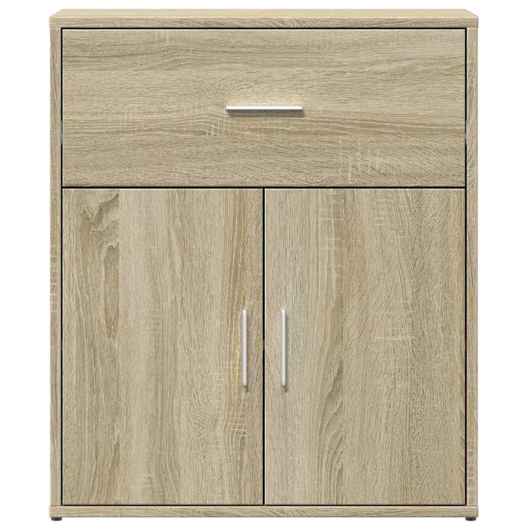 Komoda 2 kom sonoma hrast 60 x 31 x 70 cm od konstruiranog drva