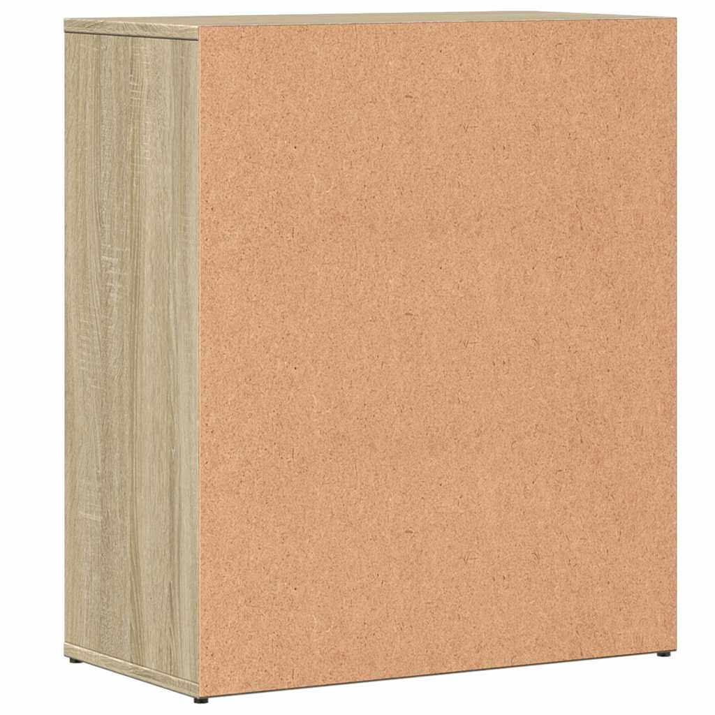 Komoda 2 kom sonoma hrast 60 x 31 x 70 cm od konstruiranog drva
