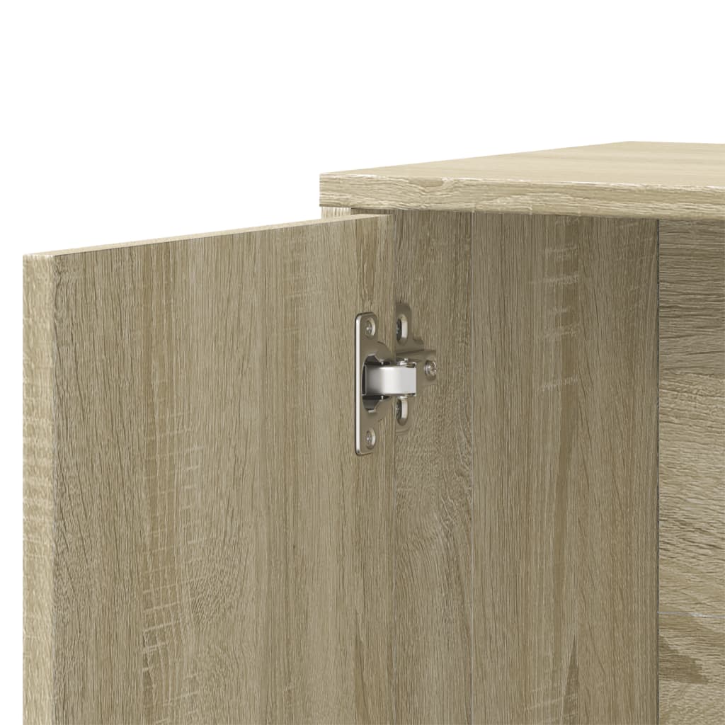 Komoda 2 kom sonoma hrast 60 x 31 x 70 cm od konstruiranog drva