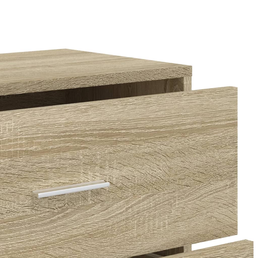 Komoda 2 kom boja hrasta sonome 60x31x84 cm konstruiranog drva