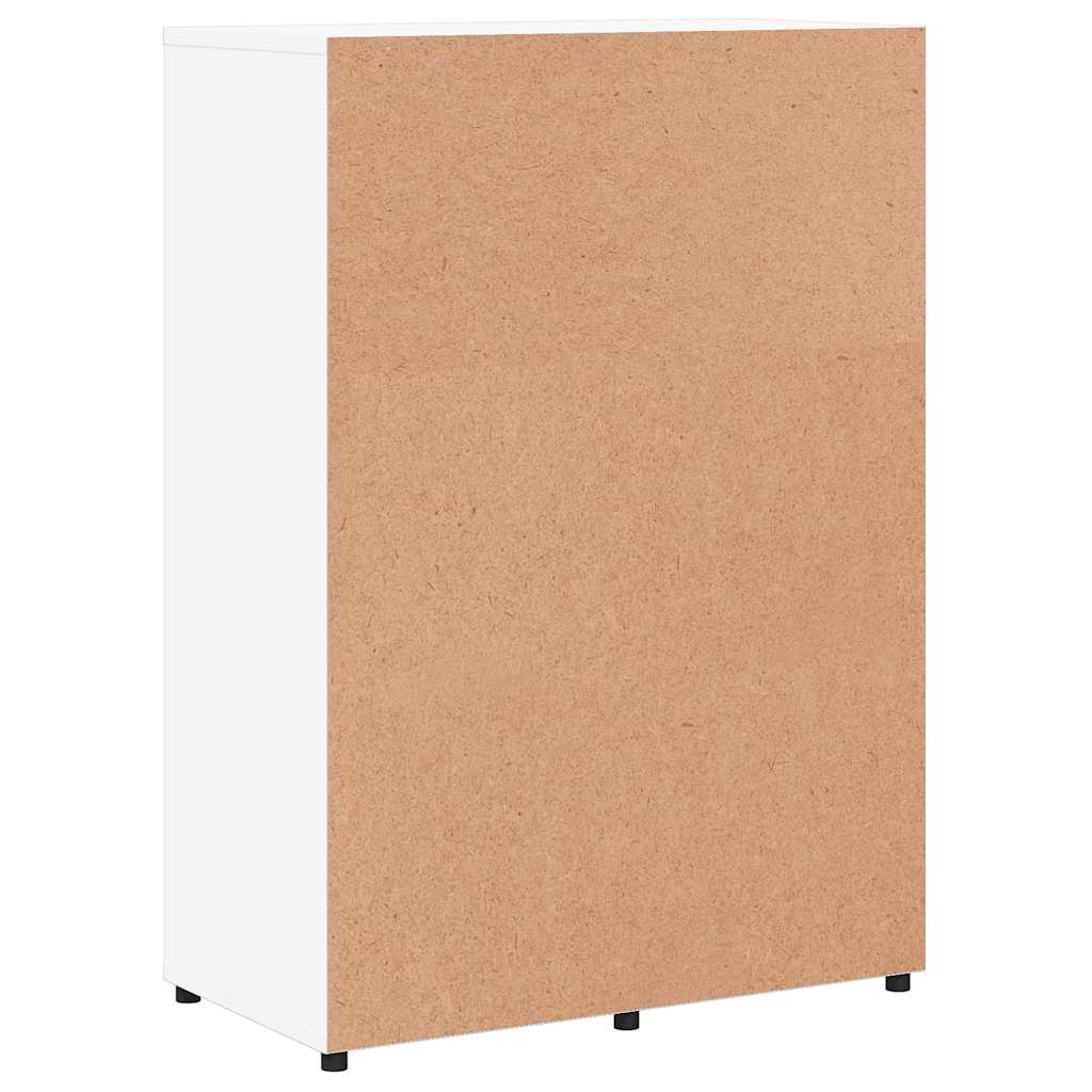 Komoda 2 kom bijela 60x31x84 cm od konstruiranog drva