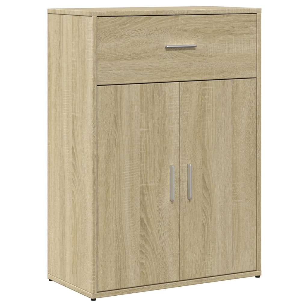 Komoda 2 kom boja hrasta sonome 60x30x84 cm konstruirano drvo