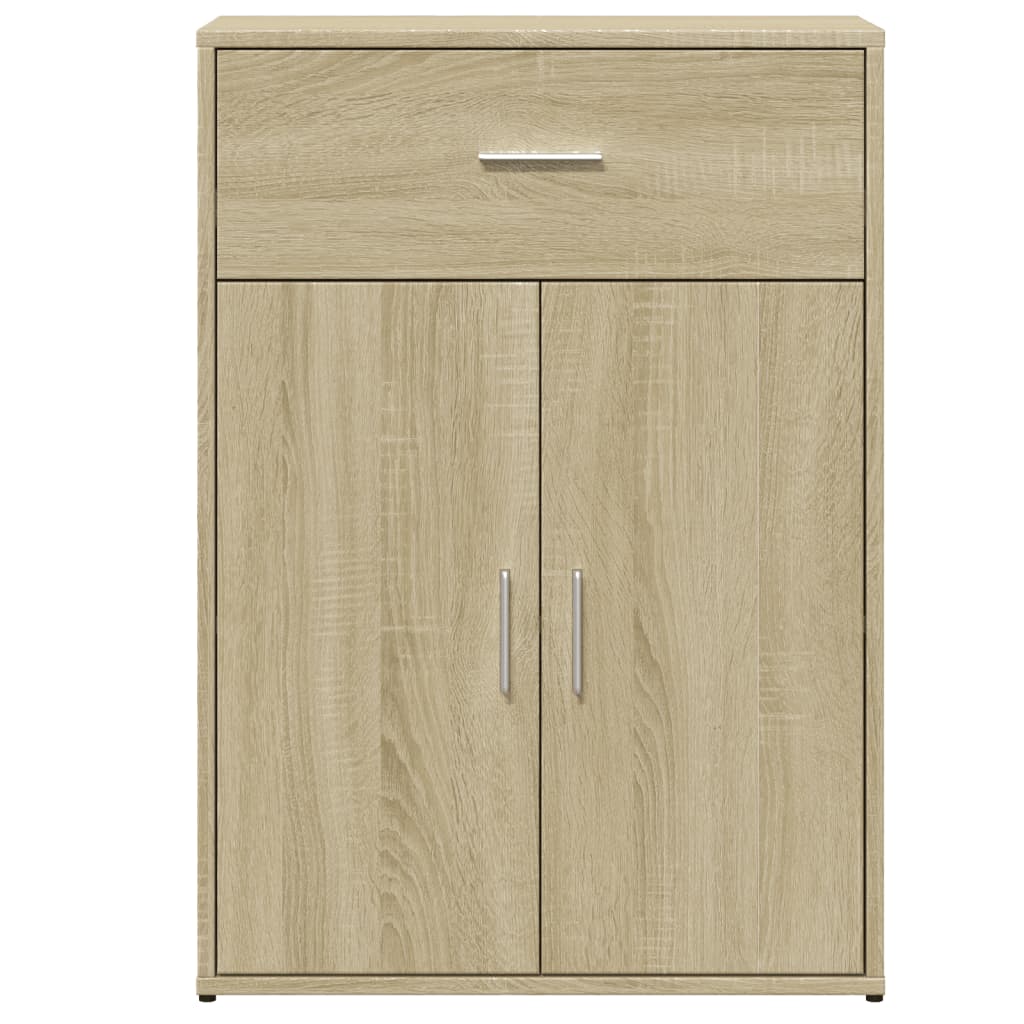 Komoda 2 kom boja hrasta sonome 60x30x84 cm konstruirano drvo