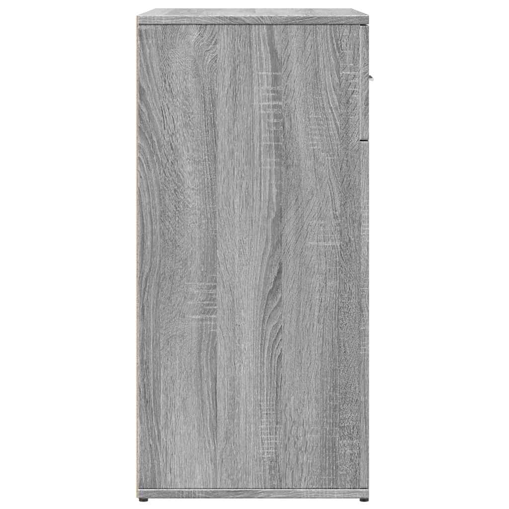 Komoda 2 kom boja hrasta sonome 79x38x80 cm konstruiranog drva