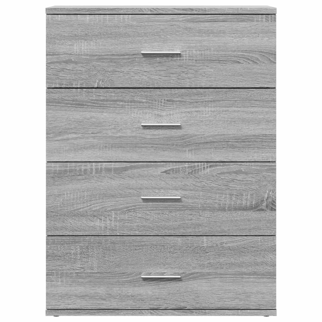 Komoda 2 kom boja hrasta sonome 60x39x80 cm konstruiranog drva
