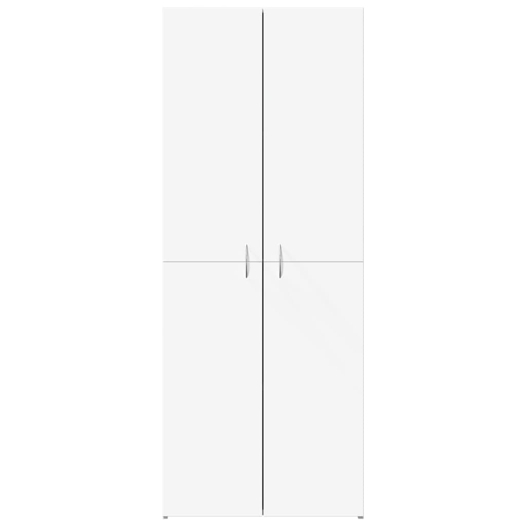 Ormarić za spise bijeli 60 x 32 x 153 cm od konstruiranog drva