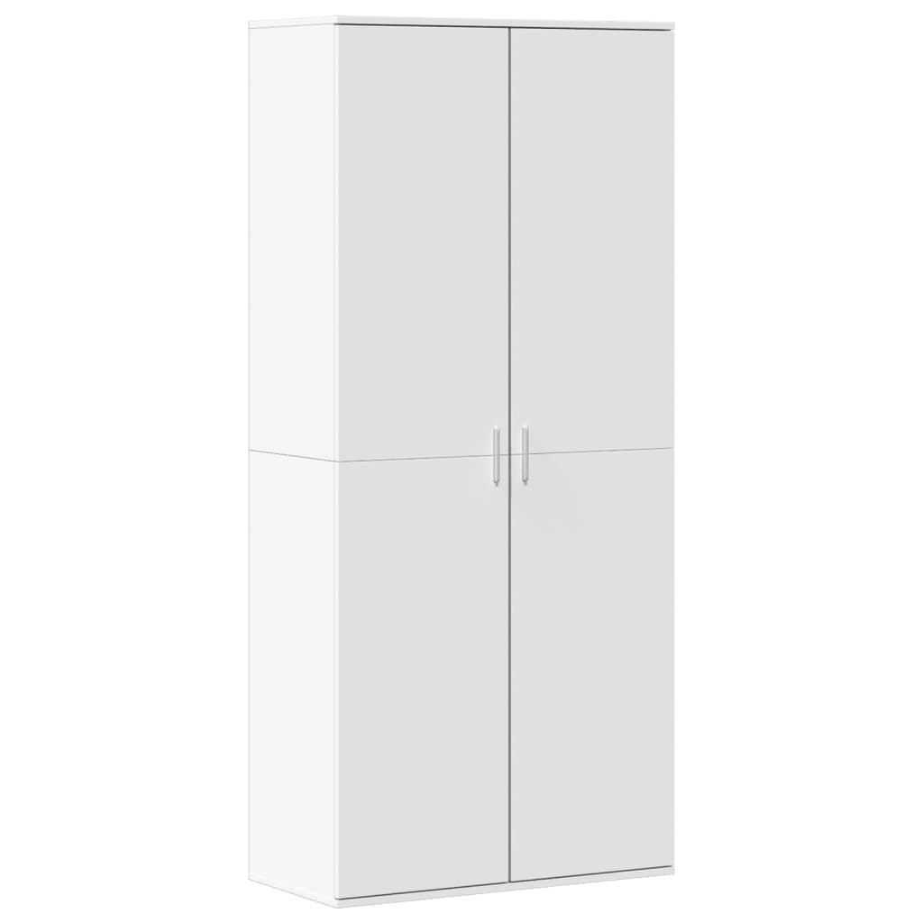 Ormarić za cipele bijeli 80 x 39 x 178 cm konstruirano drvo