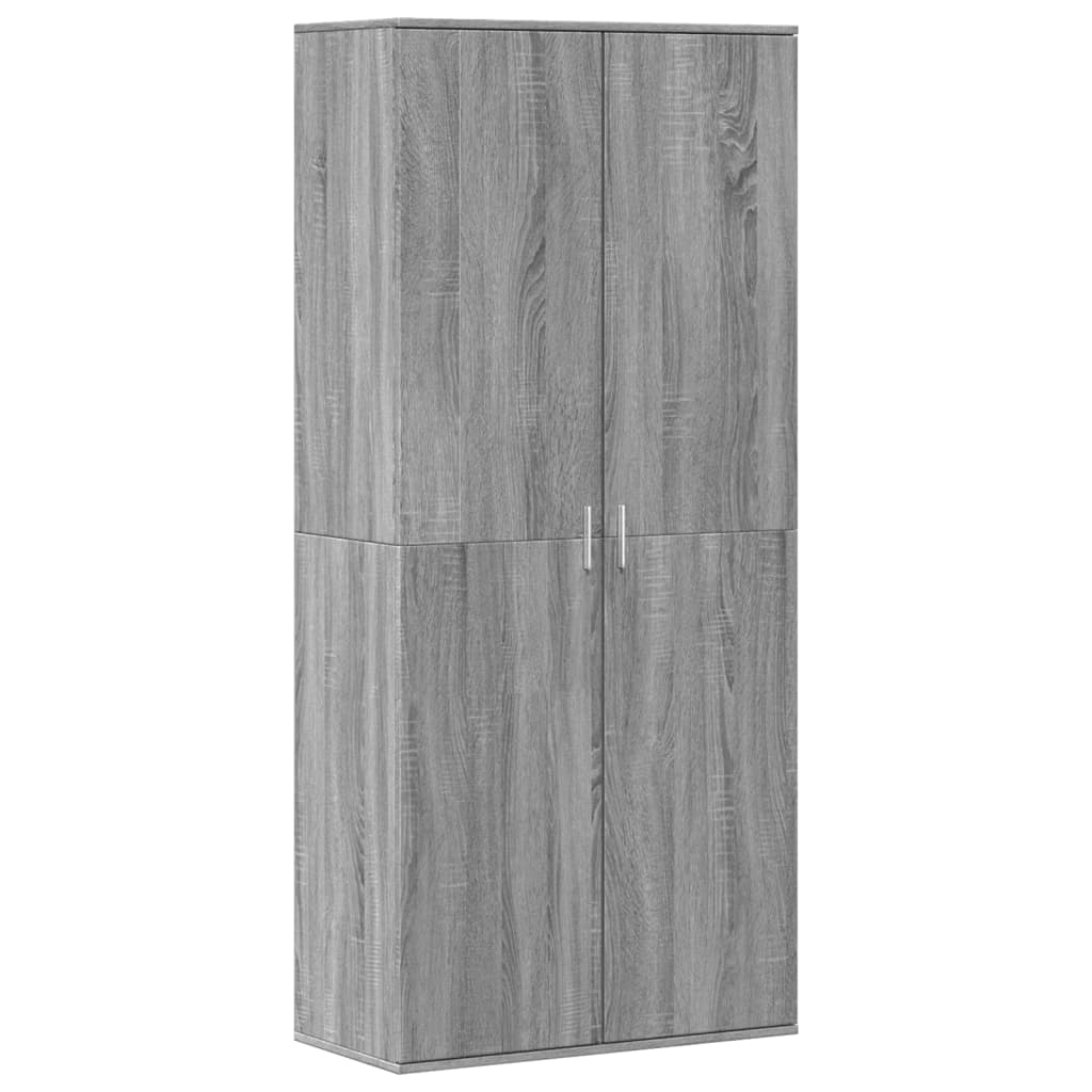 Ormarić za cipele boja hrasta 80x39x178 cm konstruirano drvo