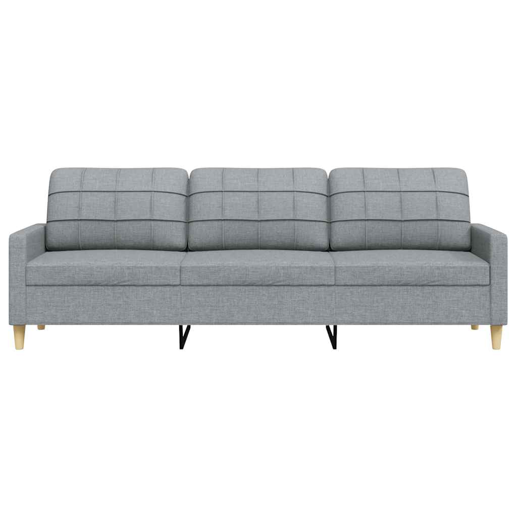 Trosjed od tkanine svjetlosivi 210 cm