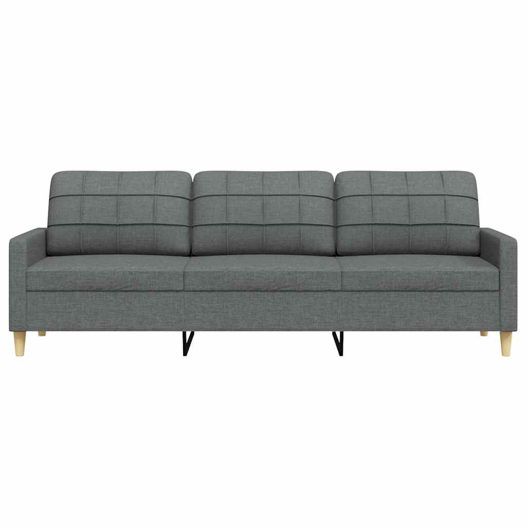 Trosjed od tkanine tamnosivi 210 cm