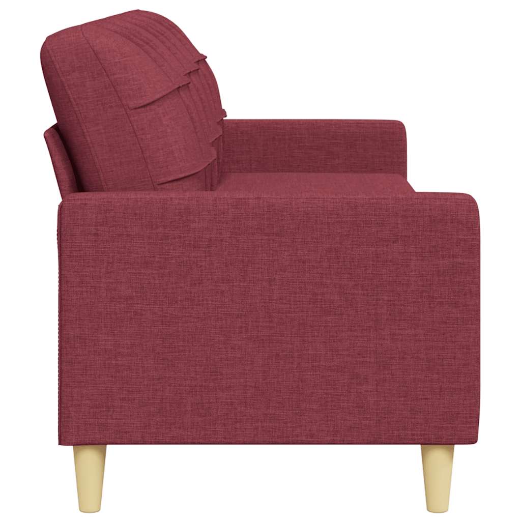 Trosjed od tkanine crvena boja vina 210 cm