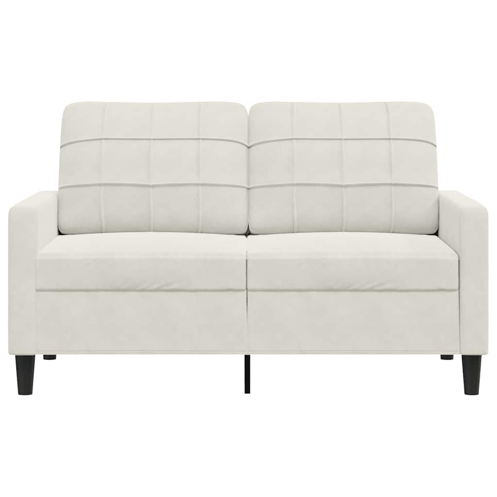 Dvosjed krem 120 cm baršunasti