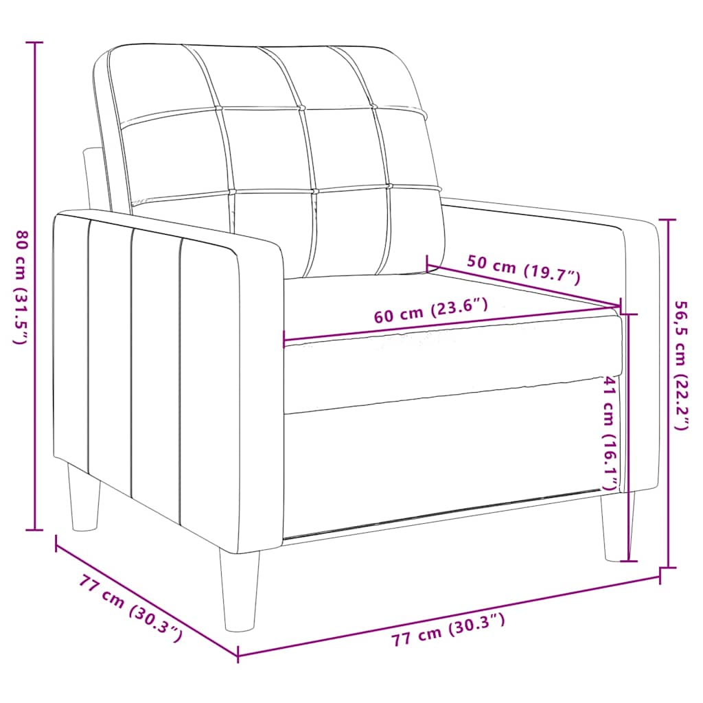 3-dijelni set sofa s jastucima tamnozeleni baršunasti