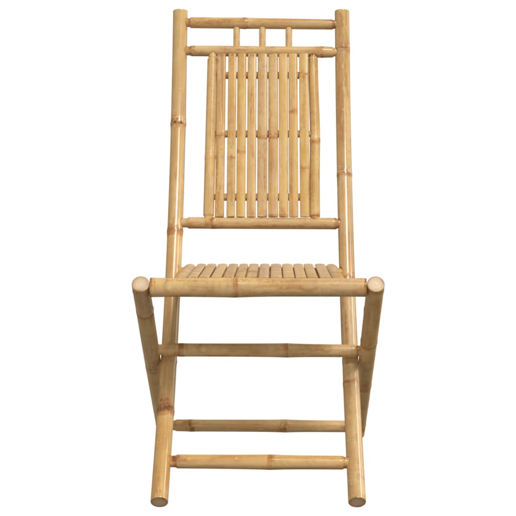 Sklopive vrtne stolice 6 kom 46 x 66 x 99 cm od bambusa