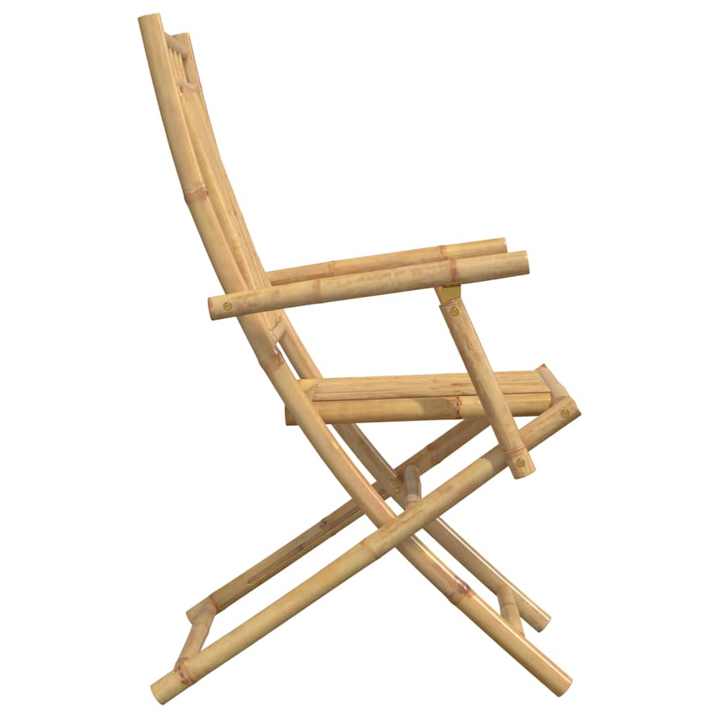 Sklopive vrtne stolice 4 kom 53 x 66 x 99 cm od bambusa