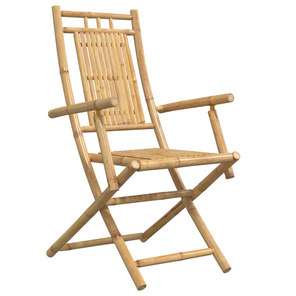 Sklopive vrtne stolice 6 kom 53 x 66 x 99 cm od bambusa