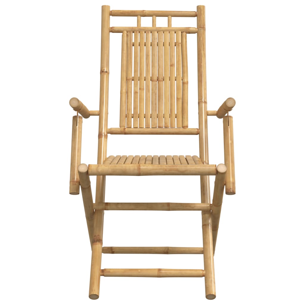 Sklopive vrtne stolice 6 kom 53 x 66 x 99 cm od bambusa
