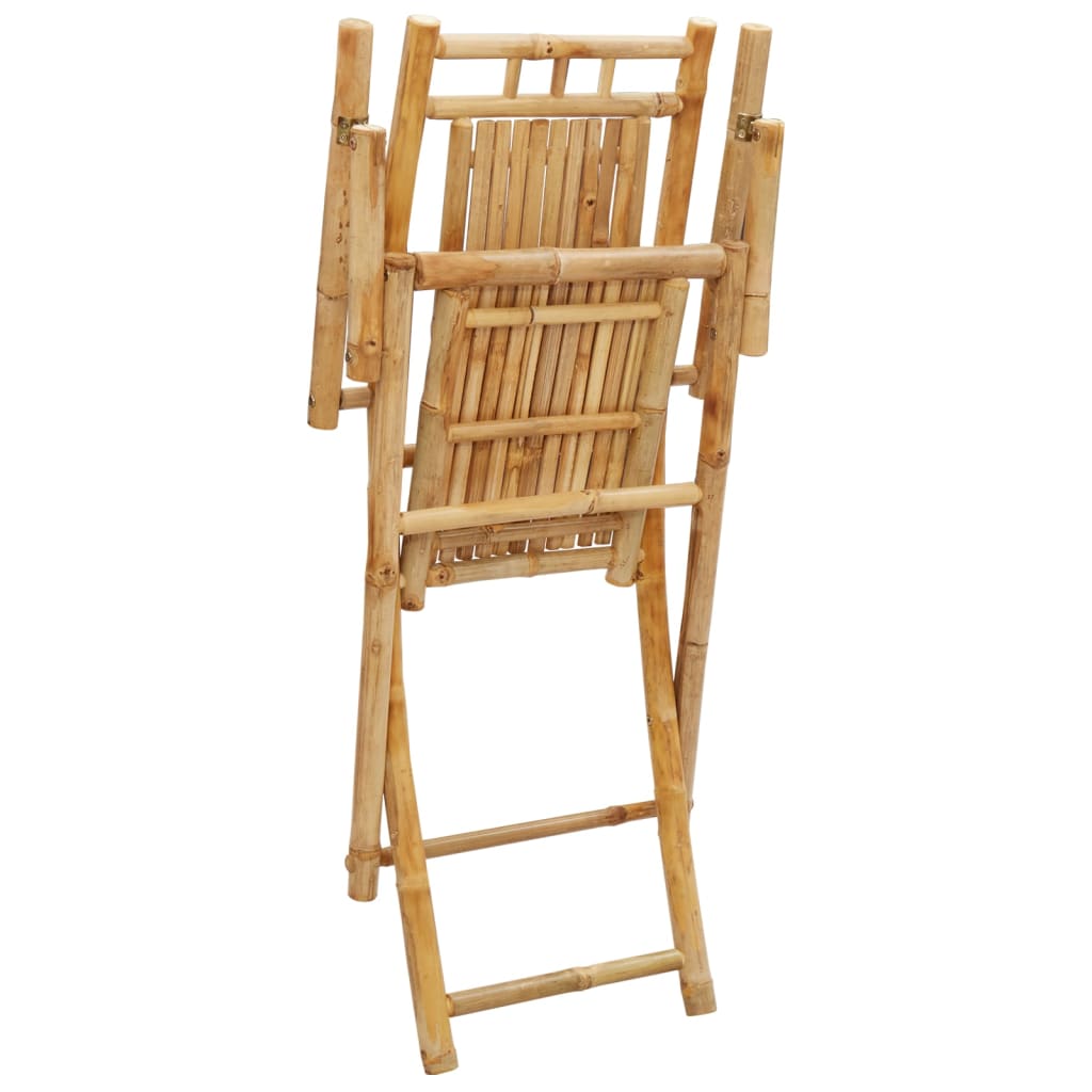 Sklopive vrtne stolice 6 kom 53 x 66 x 99 cm od bambusa