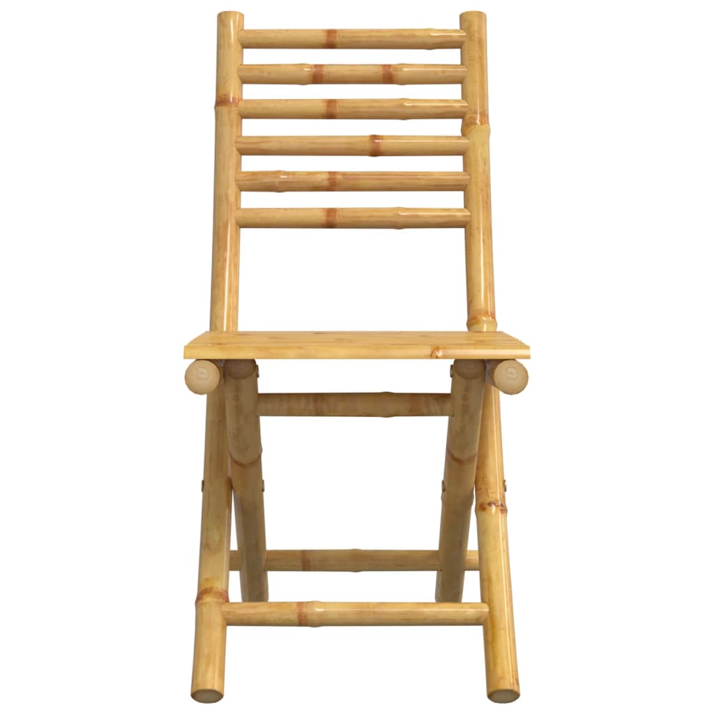 Sklopive vrtne stolice 6 kom 43 x 54 x 88 cm od bambusa