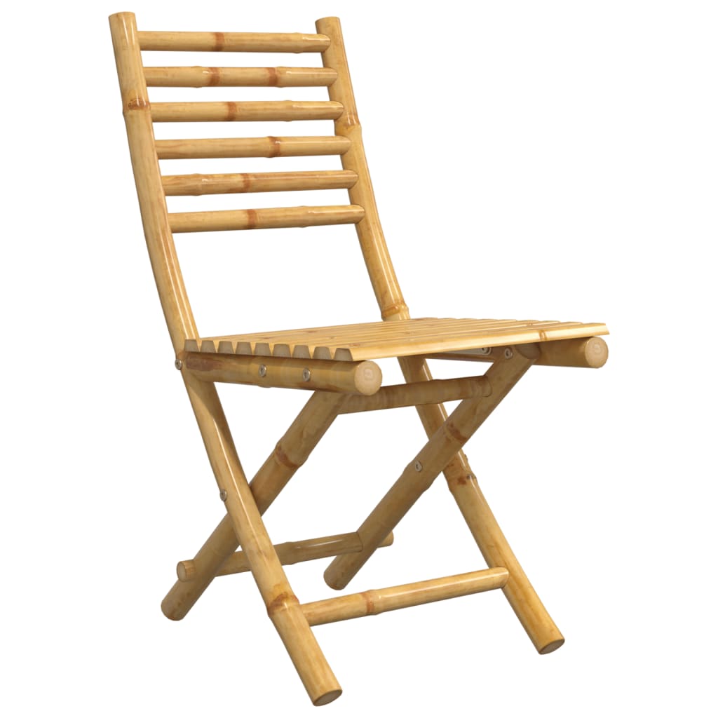 Sklopive vrtne stolice 8 kom 43 x 54 x 88 cm od bambusa