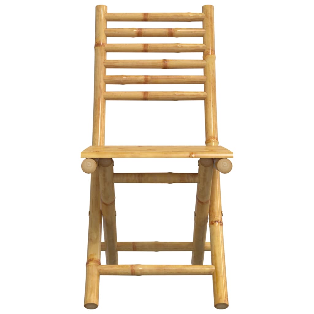 Sklopive vrtne stolice 8 kom 43 x 54 x 88 cm od bambusa