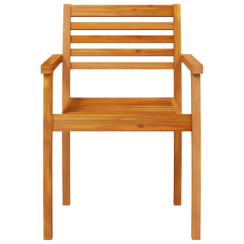 Vrtne stolice 4 kom 59x55x85 cm od masivnog bagremovog drva