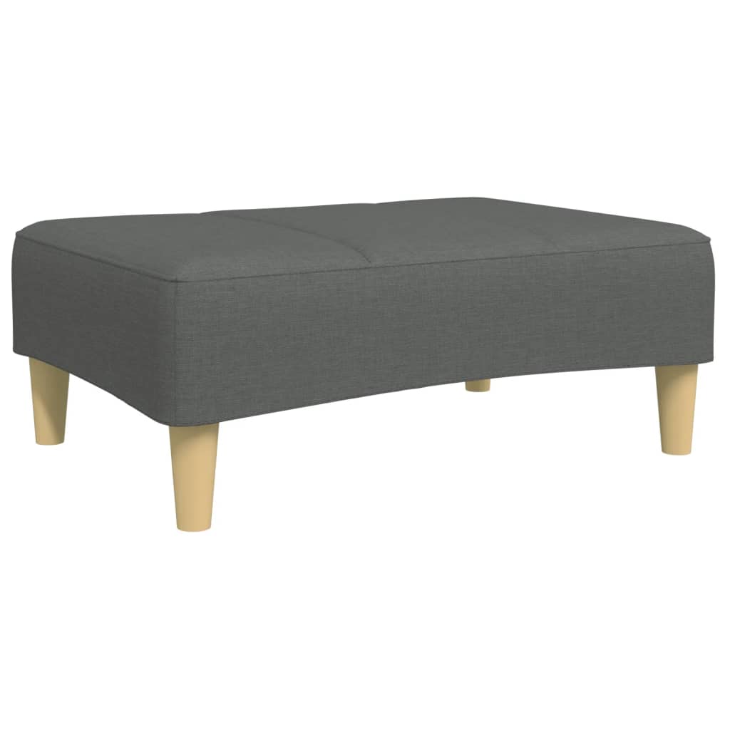 Tabure tamnosivi 77x55x31 cm od tkanine