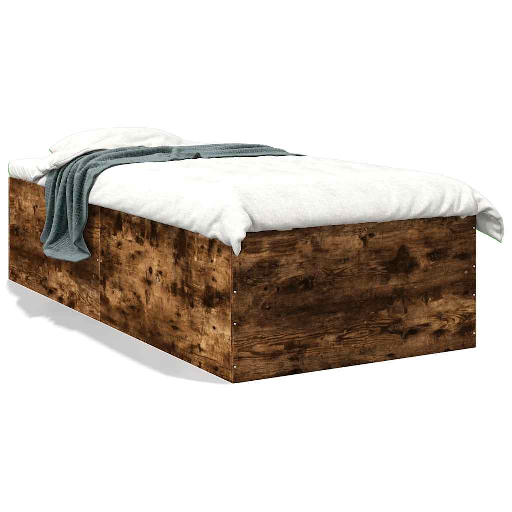 Okvir za krevet boja hrasta 90x190 cm konstruirano drvo