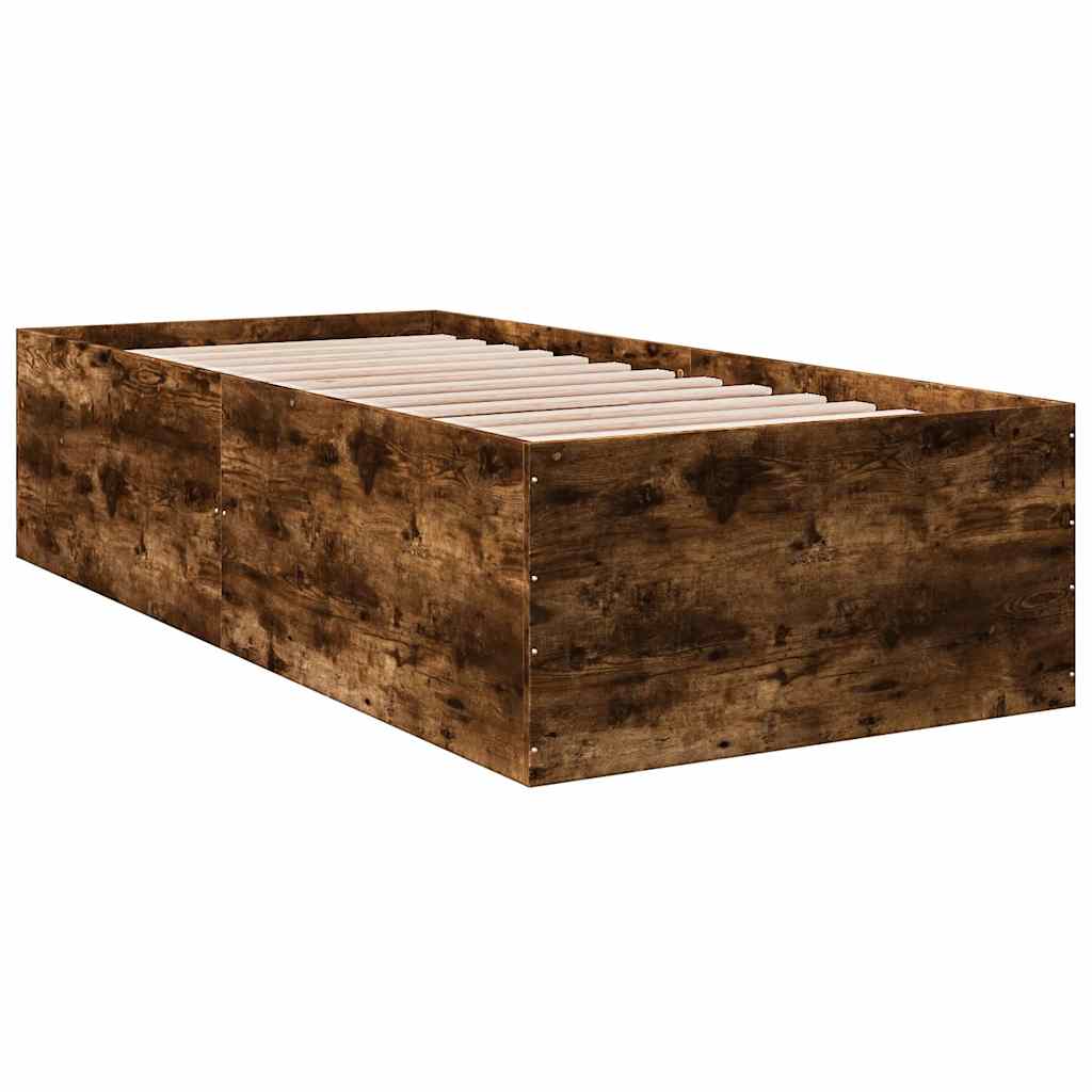 Okvir za krevet boja hrasta 90x190 cm konstruirano drvo