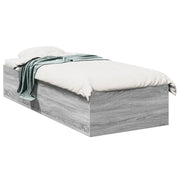 Okvir za krevet boja hrasta 90x200 cm od konstruiranog drva