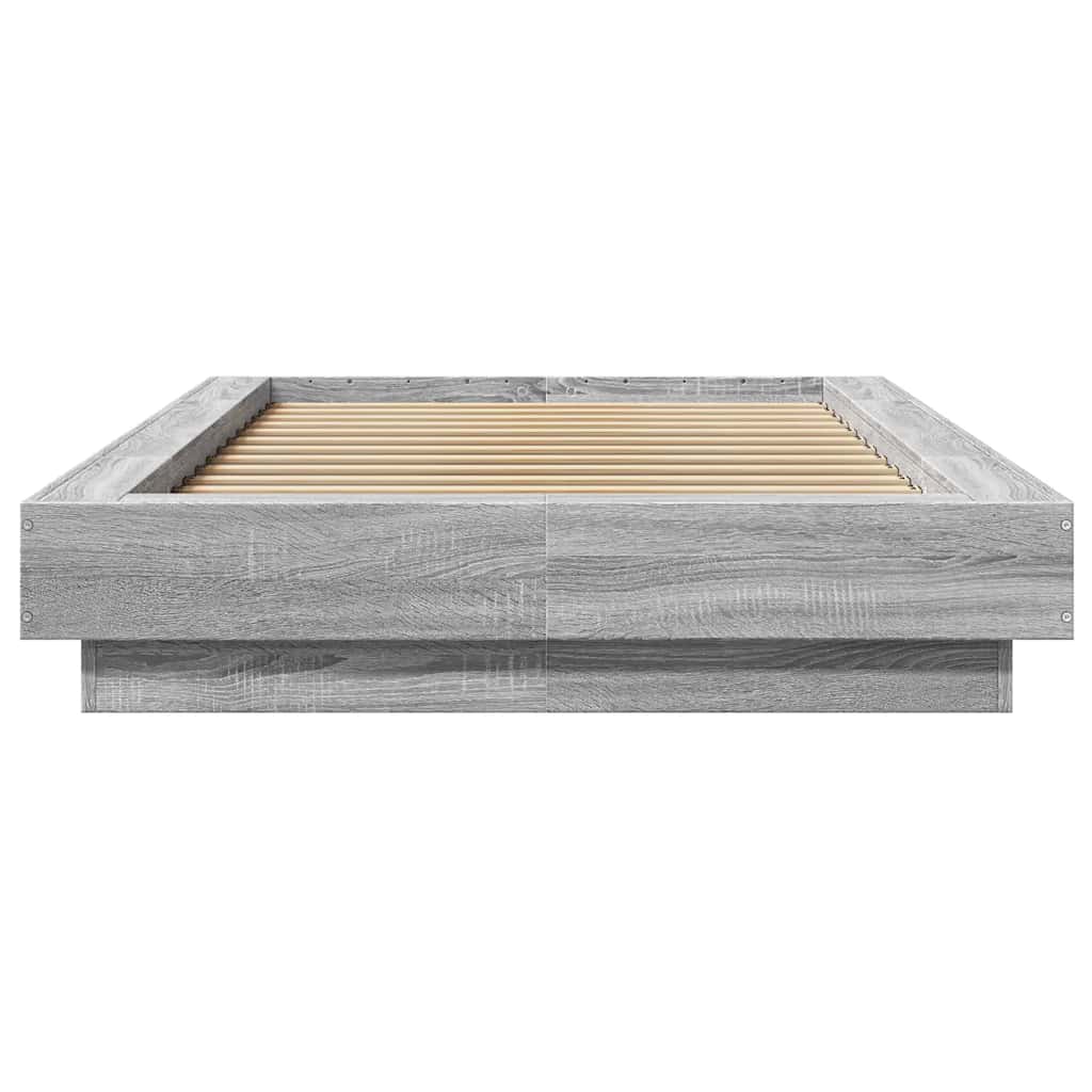 Okvir za krevet boja hrasta 100x200 cm od konstruiranog drva