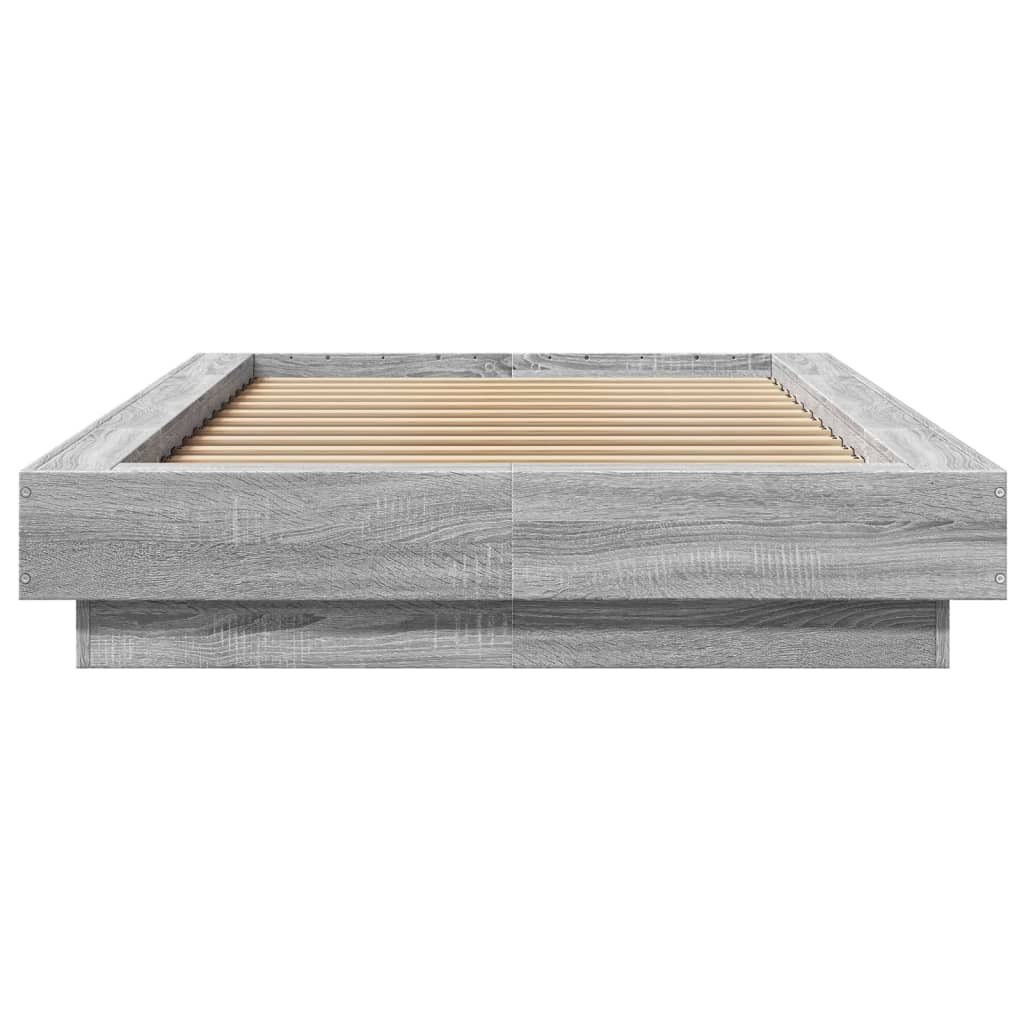 Okvir za krevet boja hrasta 90x200 cm od konstruiranog drva