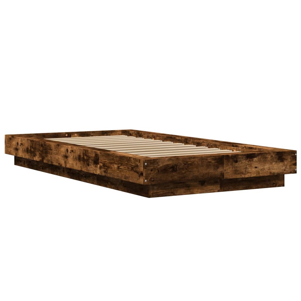 Okvir za krevet boja hrasta 90x190 cm konstruirano drvo
