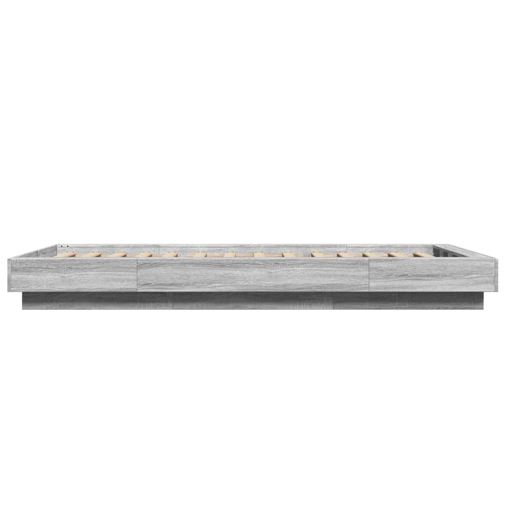 Okvir za krevet boja hrasta 90x190 cm od konstruiranog drva