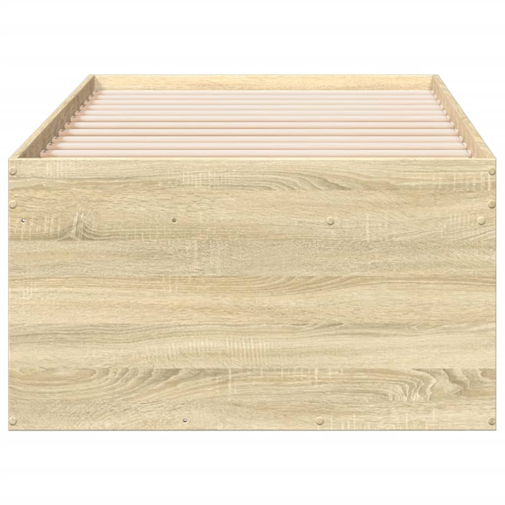 Dnevni krevet s ladicama bez madraca boja hrasta 90x190 cm