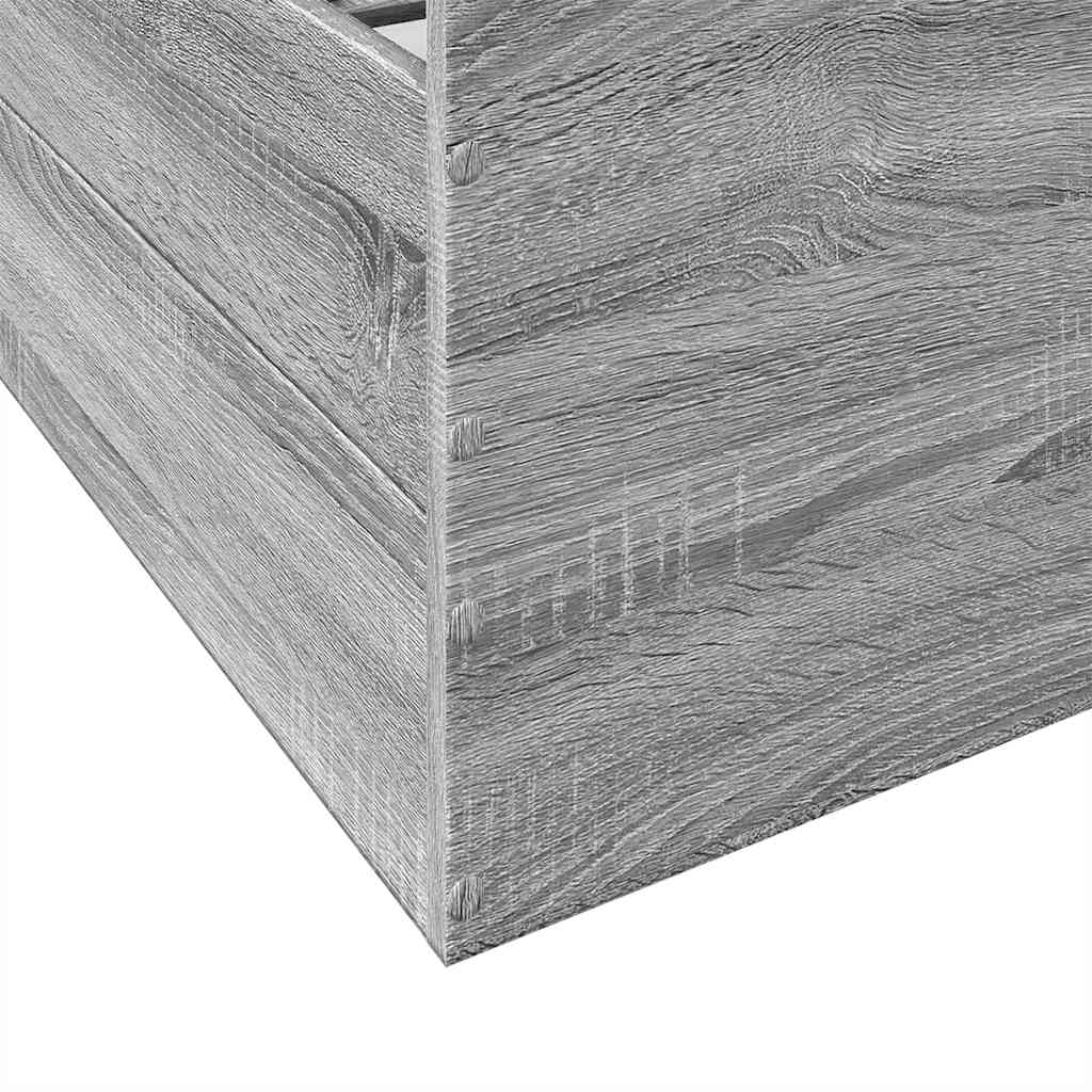 Okvir za krevet s ladicama boja hrasta 180x200 cm