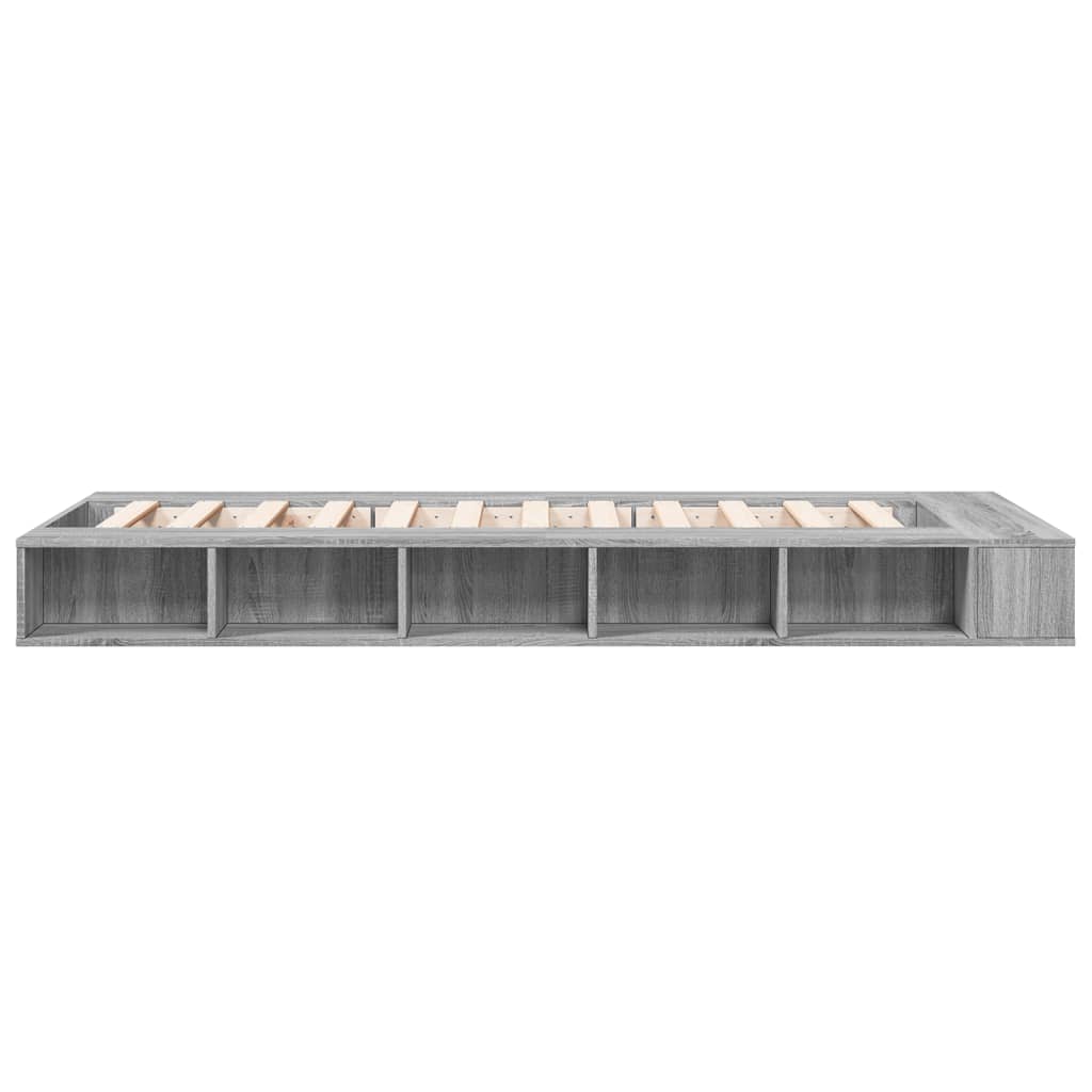 Okvir za krevet boja hrasta 100x200 cm od konstruiranog drva