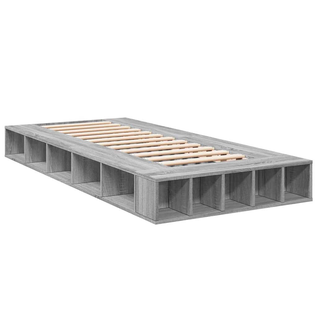 Okvir za krevet boja hrasta 90x200 cm od konstruiranog drva