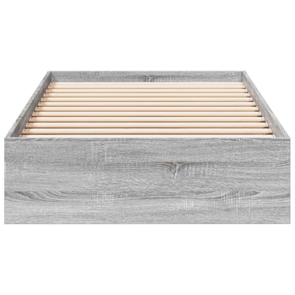 Okvir za krevet s ladicama boja hrasta 90x200 cm